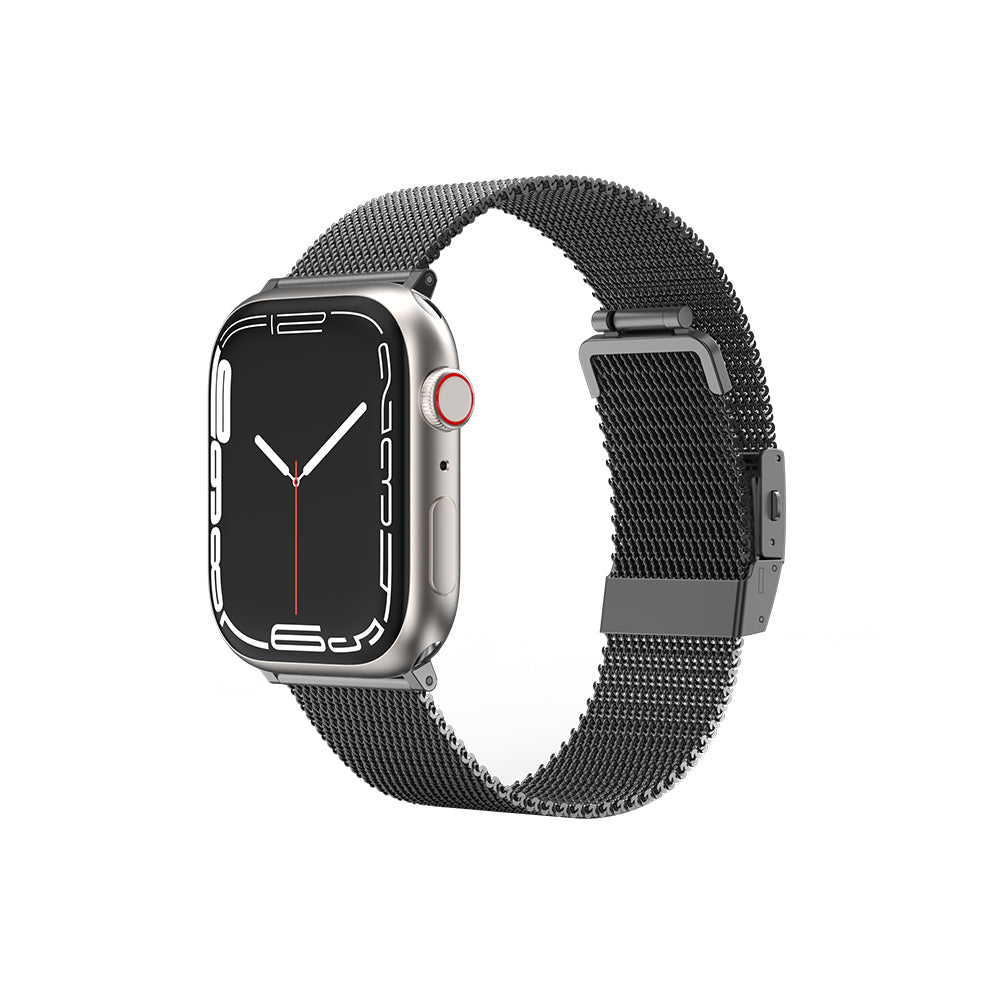 Amazingthing Titan Apple Watch 1/2/3/4/5/6/SE/7/8/9/10 (38/40/41/42mm Kasa) Uyumlu Metal Hasır Kordon - 12 Amazingthing Titan Apple Watch 1/2/3/4/5/6/SE/7/8/9/10 (38/40/41/42mm Kasa) Uyumlu Metal Hasır Kordon - 12